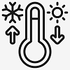 Temperature control icon